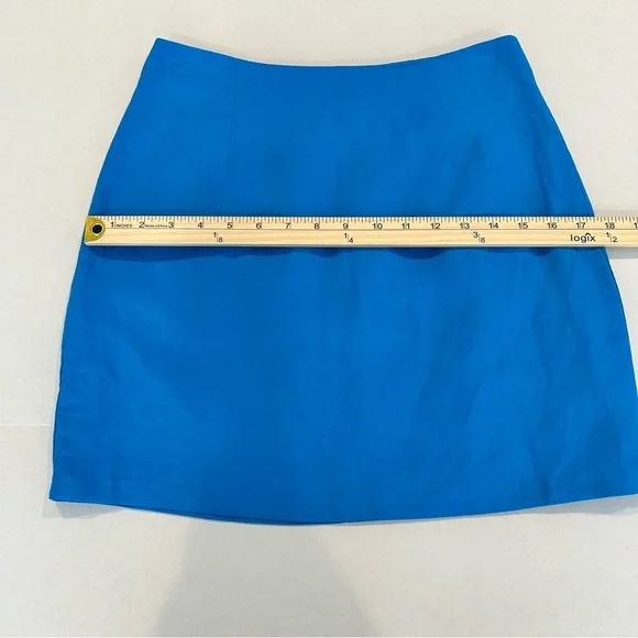 Hunter Bell Blue‎ Women's Skirt Size 4 GUC - Picture 4 of 7